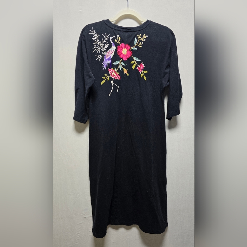 Johnny Was Osaka Dolman Sleeve Knit Dress Size Small - Picture 6 of 6